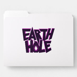 Earth Hole File Folders