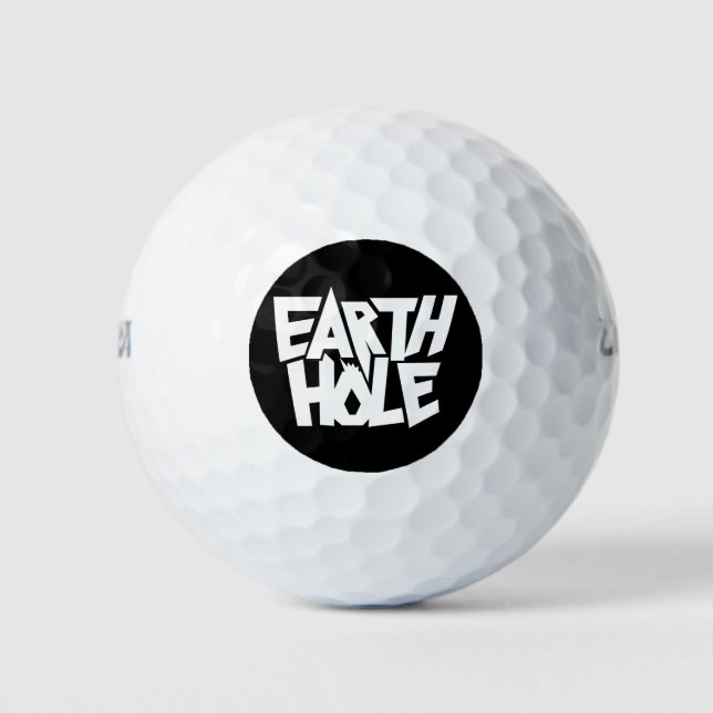 Earth Hole golf balls (Front)