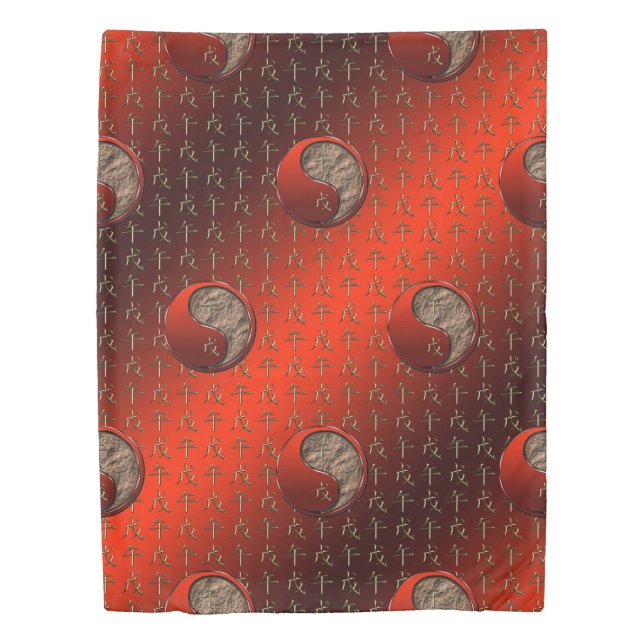 Earth Horse Duvet Cover (Front)