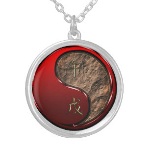 Earth Horse Silver Plated Necklace