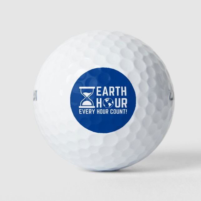 Earth Hour Golf Balls (Front)