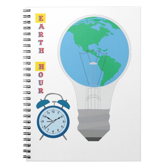 Earth Hour Notebook (Front)