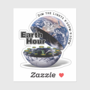 Earth Hour Sticker