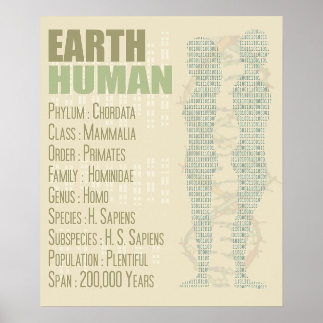 Earth Human Print (Front)
