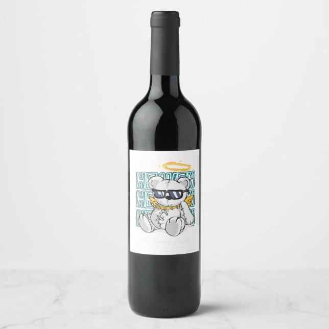 Earth Is Heaven – Beauty Is All Around Us Wine Label (Front)
