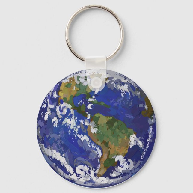 Earth Keychain (Front)