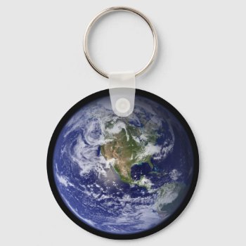 Earth Keychain by chmayer at Zazzle