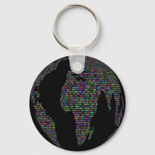 earth keychain