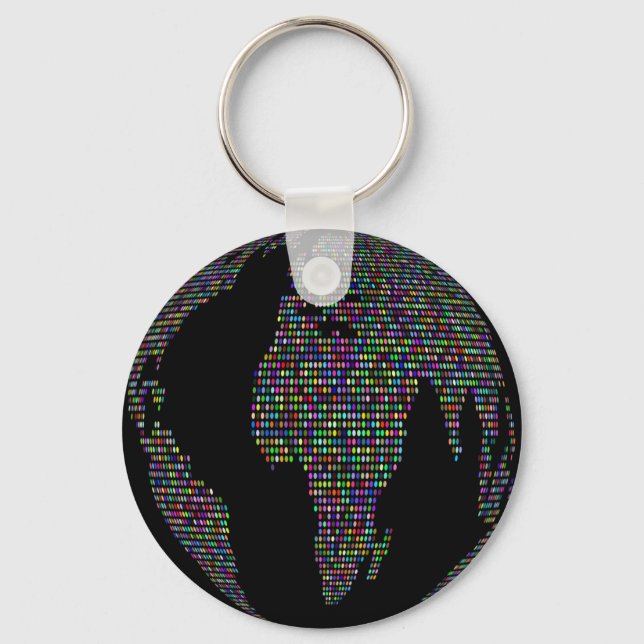 earth keychain (Front)