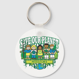 Earth Kids Missouri Keychain
