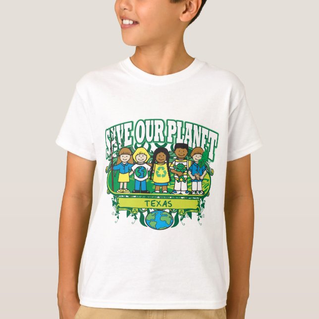 Earth Kids Texas T-Shirt (Front)