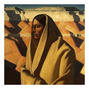 “Earth Knower” Western Art by Maynard Dixon Photo Print