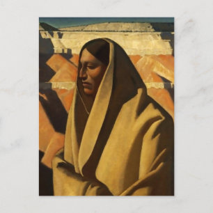 “Earth Knower” Western Art by Maynard Dixon Postcard