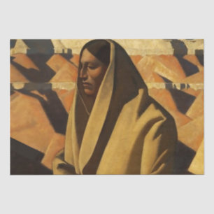 “Earth Knower” Western Art by Maynard Dixon Tissue Paper