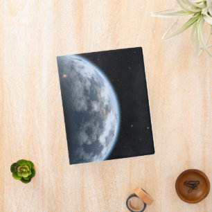 Earth-Like Planet With Oceans Coating Its Surface. Mini Binder