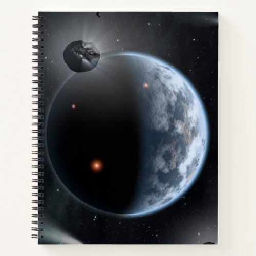 Earth_Like Planet With Oceans Coating Its Surface Notebook