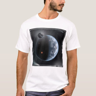 Earth-Like Planet With Oceans Coating Its Surface. T-Shirt