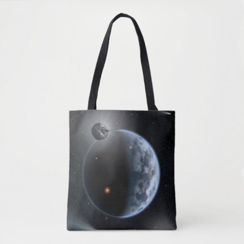 Earth_Like Planet With Oceans Coating Its Surface Tote Bag