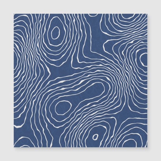 Earth Line Topographic Organic Print. (Front)