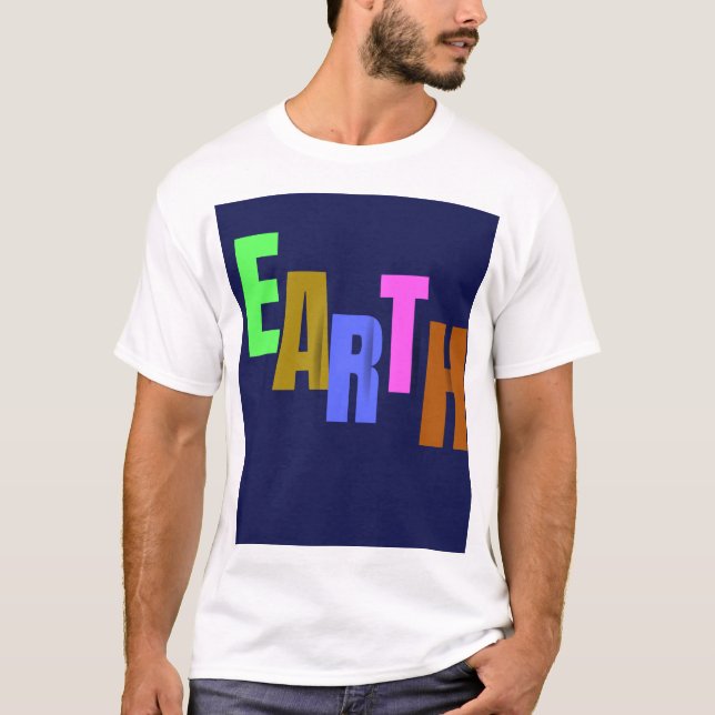 Earth logo t-shirt  (Front)