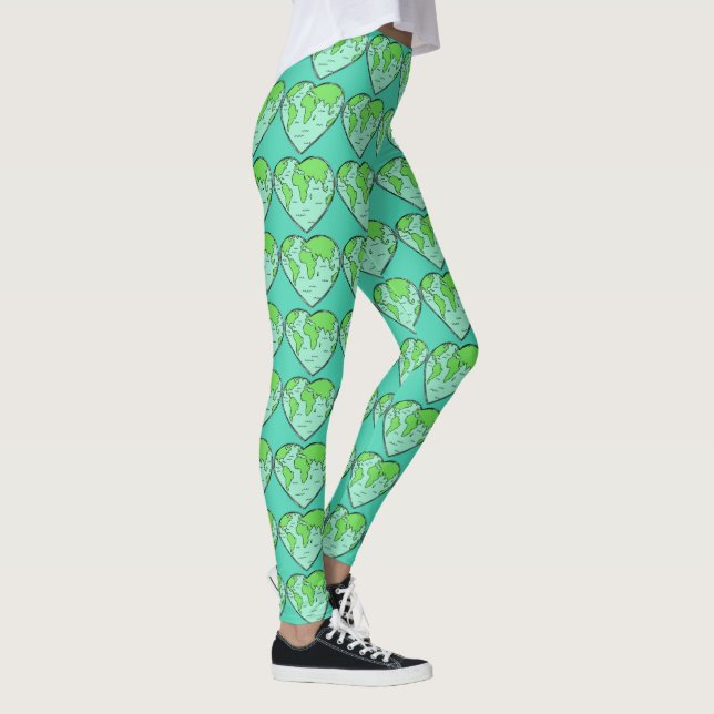 Earth Love custom color leggings (Right)