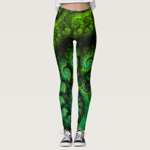 Earth Love Fractal Custom Leggings