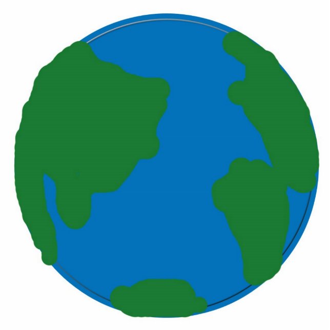 Earth Lover Cardboard Sculpture (Front)