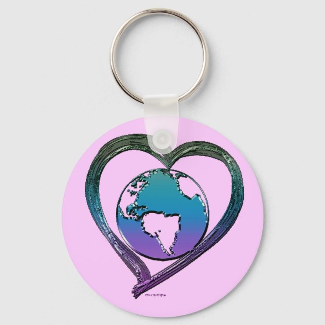 EARTH LOVER Series Keychain (Front)