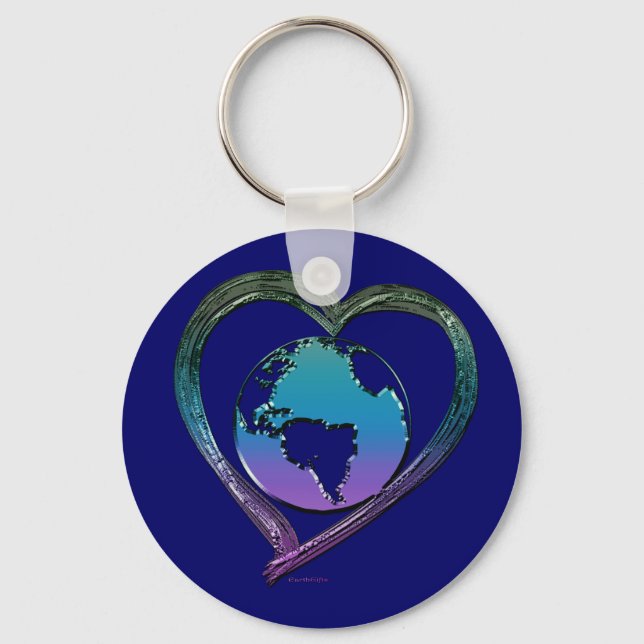 EARTH LOVER Series Keychain (Front)