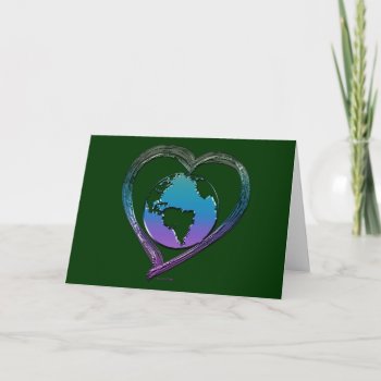 Earth Lover Series Thank You Card by EarthGifts at Zazzle