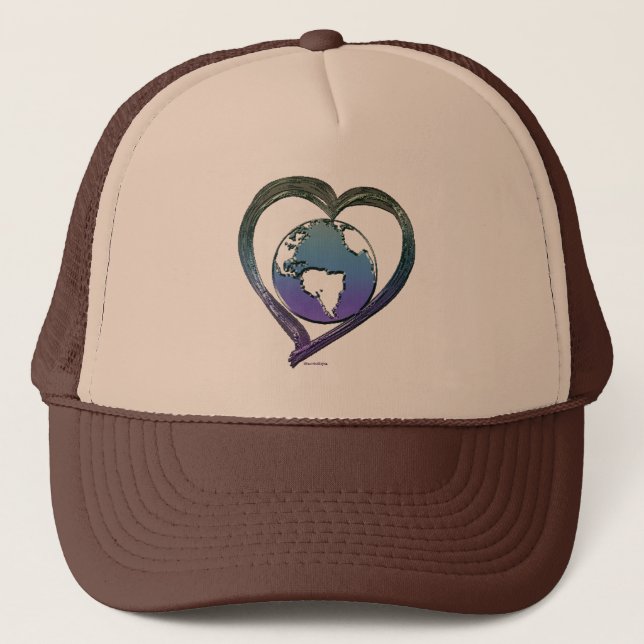 EARTH LOVER Series Trucker Hat (Front)