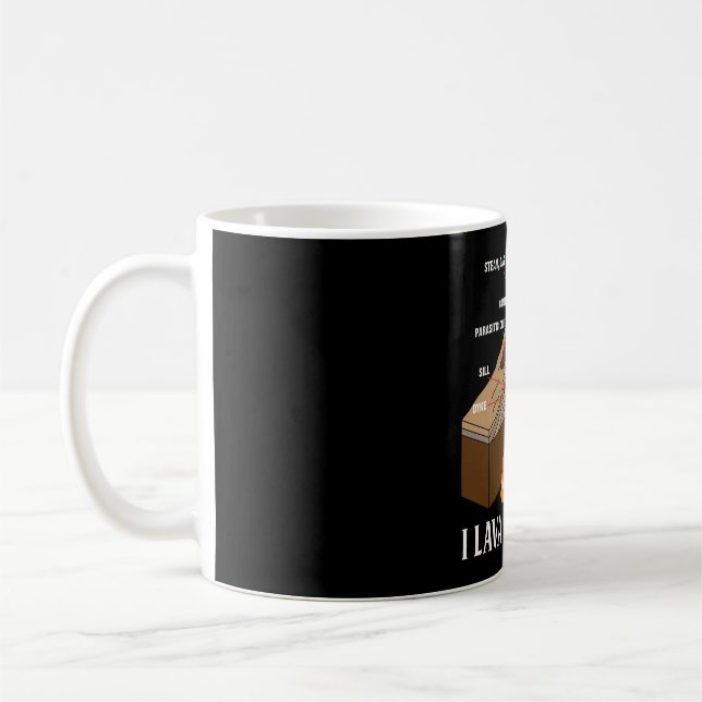 Earth Magma Lava Volcano Geology Science Coffee Mug (Left)