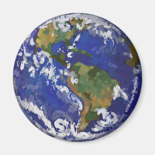 Earth Magnet for Earth Day