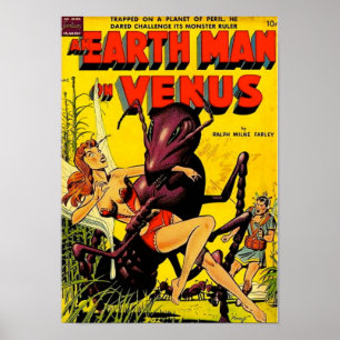 Earth Man on Venus Poster