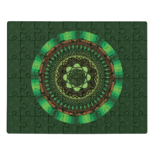 Earth Mandala Acrylic Puzzle