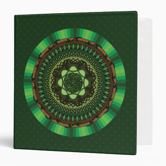 Earth Mandala Binder (Front/Inside)