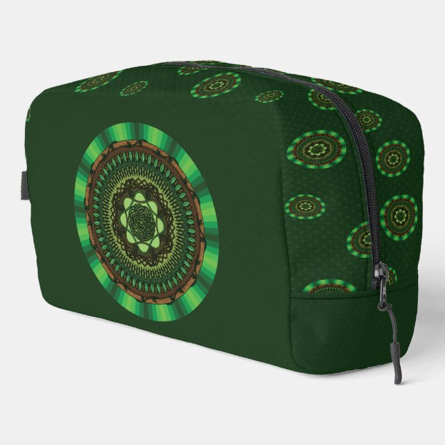 Earth Mandala Dopp Kit (Right Corner)