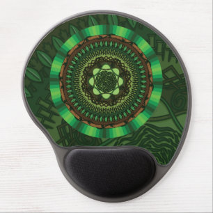 Earth Mandala Gel Mousepad