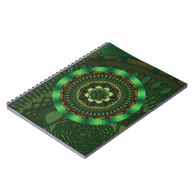 Earth Mandala Notebook (Left Side)