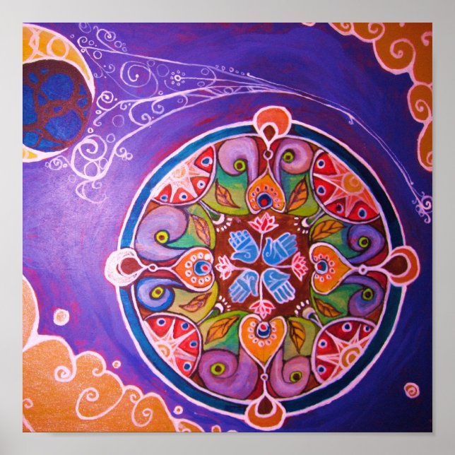 Earth Mandala Print (Front)