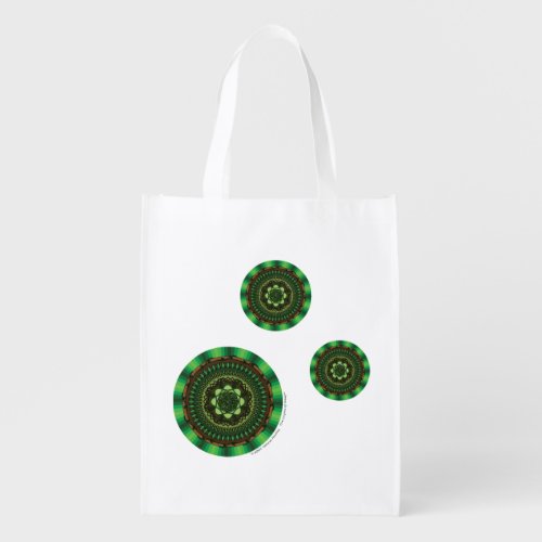 Earth Mandala Reusable Grocery Bag