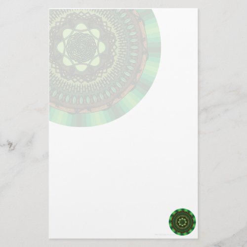 Earth Mandala Stationery