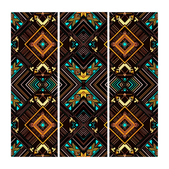 Earth Mandala  Triptych (Front)