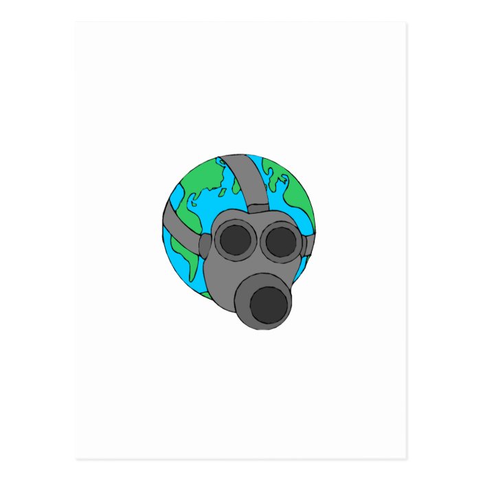 Earth Mask Post Card