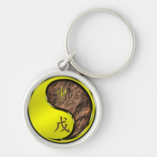 Earth Monkey Keychain (Front)