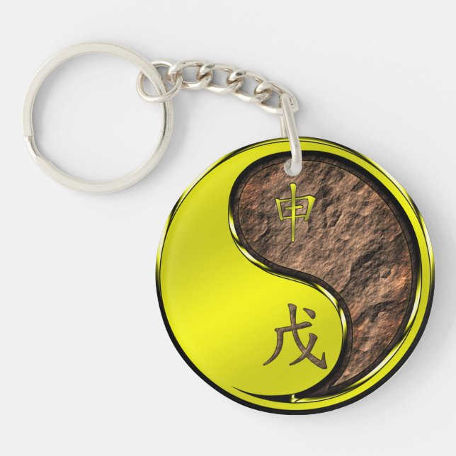 Earth Monkey Keychain (Front)