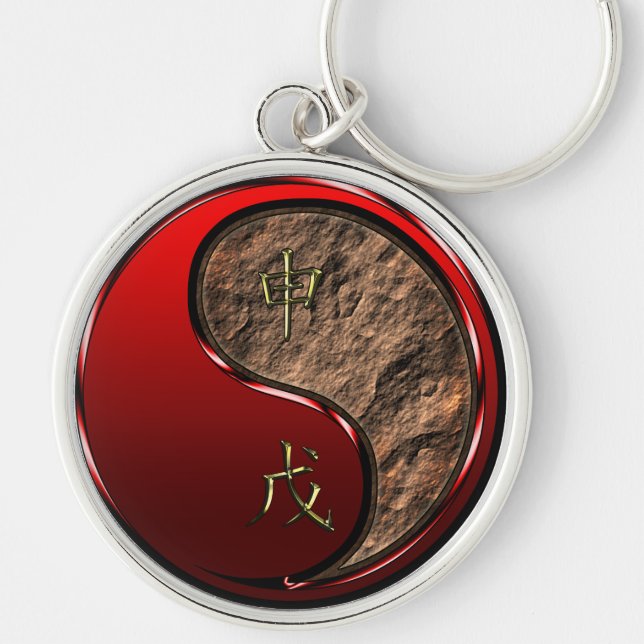 Earth Monkey Keychain (Front)