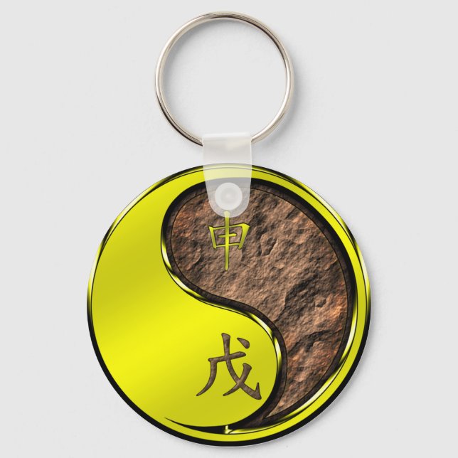 Earth Monkey Keychain (Front)