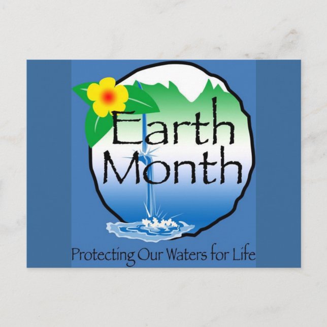 Earth Month Postcard (Front)