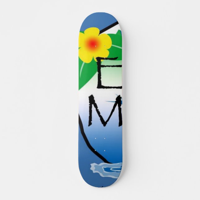 Earth Month Skateboard Deck (Front)